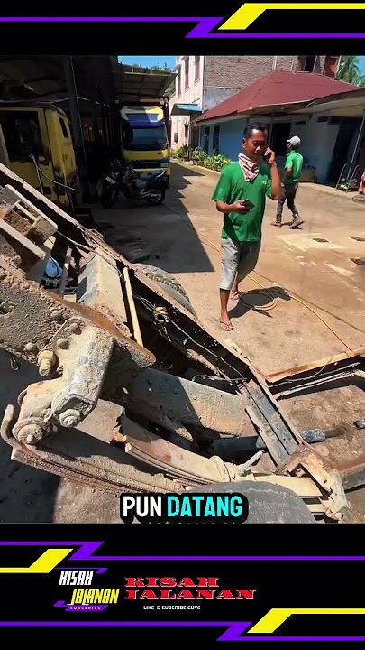 Sasis patah dan bos syok melihat truknya #shorts #feedshorts #truck