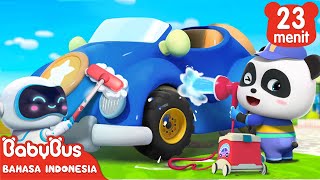 Tim Cuci Mobil | Lagu Kendaraan Anak | Lagu Anak Lucu | Lagu Anak-anak | BabyBus Bahasa Indonesia
