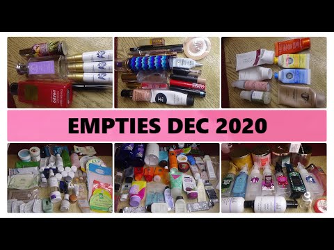 EMPTIES DEC 2020, #48,  #empties