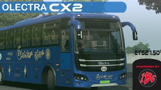 Olectra CX2 ets2 bus mod  : First ever indian electric bus mod released #electrcbus @IBSGaming