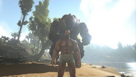 ARK: How to spawn the Rock Golem!!