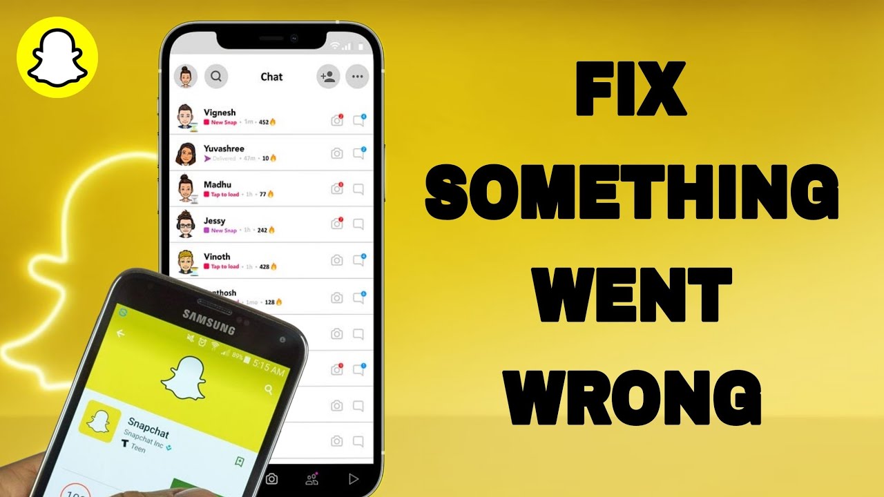 How To Fix And Solve Snapchat App Something Went Wrong | Final Solution ...