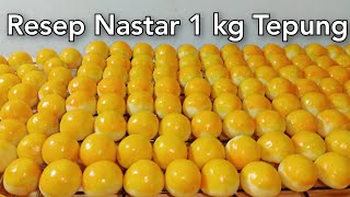 Resep Nastar 1 kg tepung glowing, tidak retak,lembut dan lumer di mulut • ide isi toples lebaran •