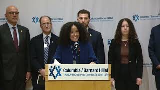 Press Conference on Safety of Jewish Students