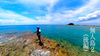 魚が入れ食いする無人島のリーフ【無人島2後編】