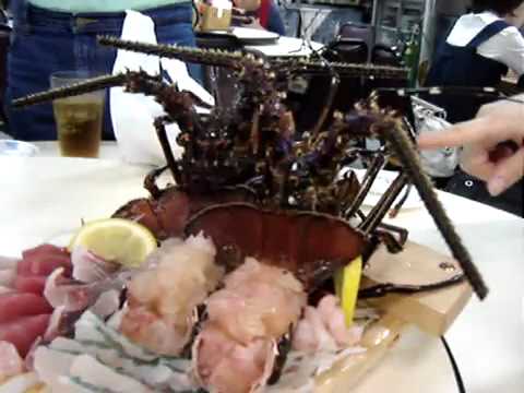Live Lobster Sashimi Youtube