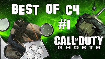 Call Of Duty Ghosts Best Of C4 #1 - Triple Kill