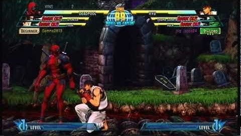Marvel vs Capcom 3 Xbox Live Player Match 03-27-2011