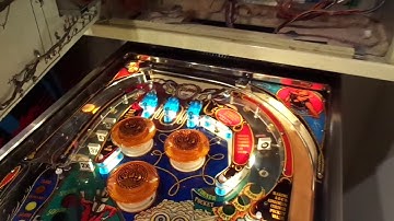 Bally 1981 Embryon Squawk and Talk cap kit replaced