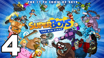 Super Boys: The Big Fight - Gameplay Walkthrough Part 4 - Tower 4 (iOS, Android)