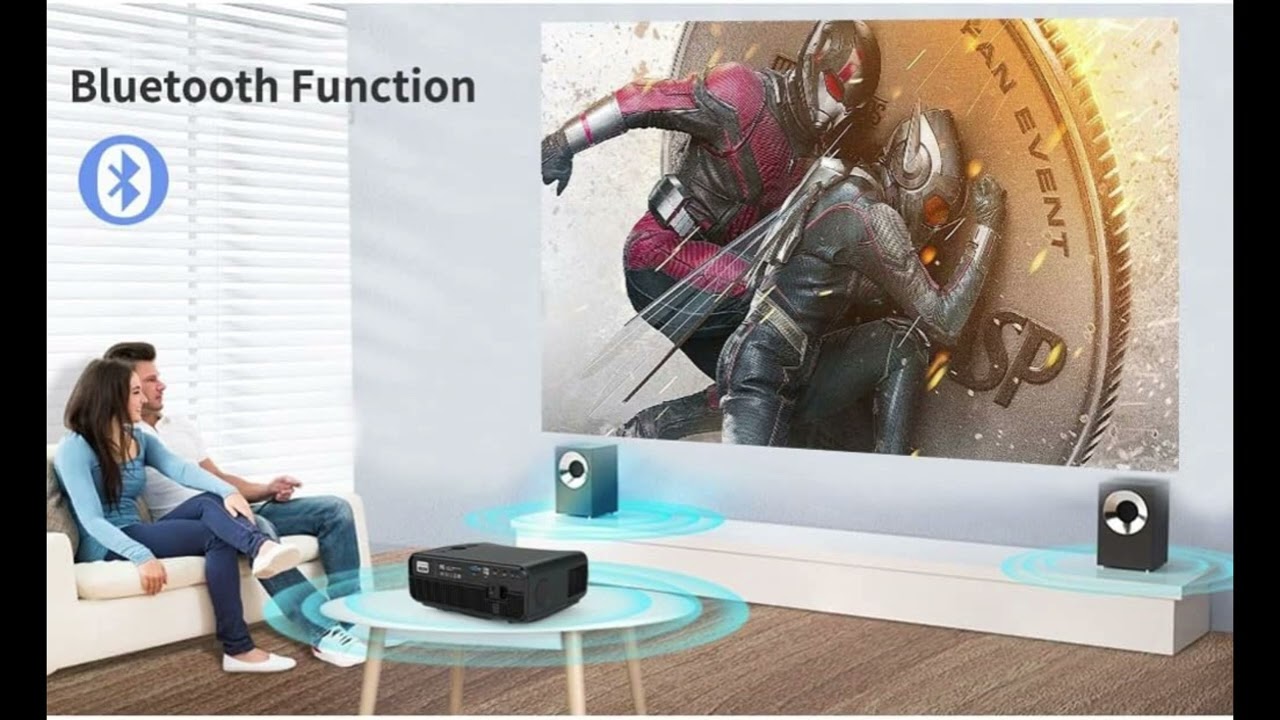 Home Projector 2026 – Full HD 1080P Video Beamer System Review