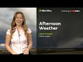 29/03/2026 - Heavy showers - Afternoon Weather Forecast UK – Met Office Weather