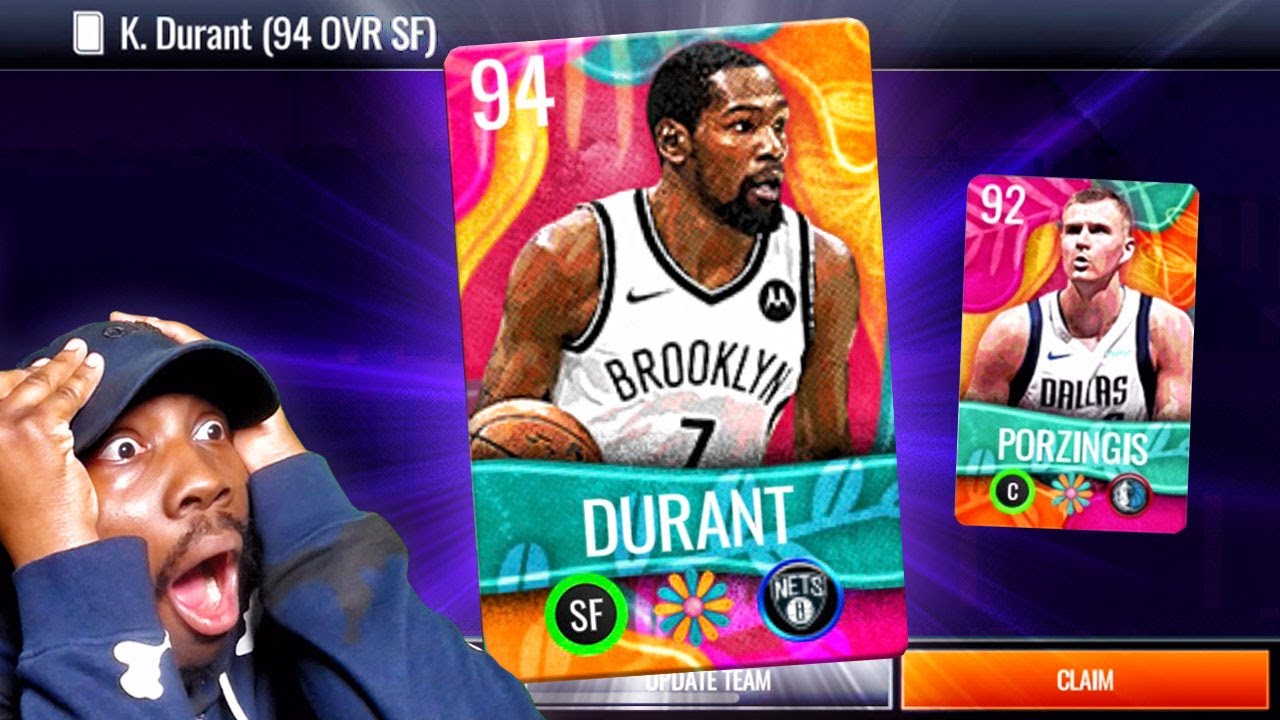 GETTING MOTHERS DAY KEVIN DURANT! (94 OVR) NBA Live Mobile 21 Pack Opening Season 5 Ep 12