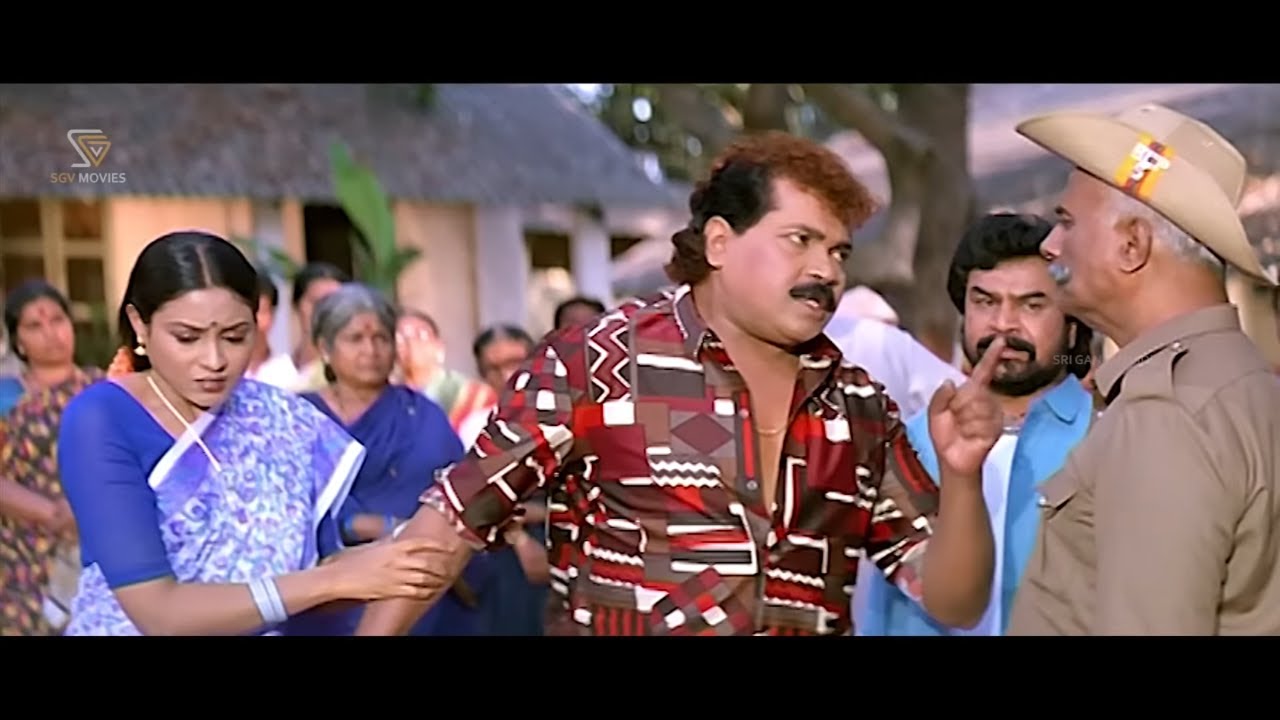 ಅವಳು ವೇಶ್ಯೆ, ನೀನು ಒಬ್ಬ ರೌಡಿ! ಮಗನಿಗೆ ಅರೆಸ್ಟ್ ಮಾಡಲು ಬಂದ ಪೊಲೀಸ್ - Boss Kannada Movie Scenes