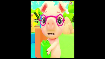 Three little pigs #kids music 🎶 😀 🐖🐖#fun for kids