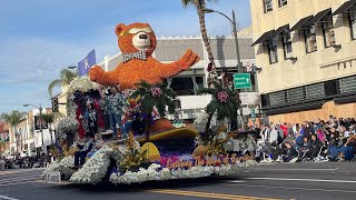 Rose parade 2023 FULL LENGTH With ALL FLOATS and BANDS! The 134th Rose Parade