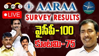 LIVE🔴: ఆరా సర్వే ఫలితాలు..ఎంతవరకు నిజం? | aara Survey Exit Poll Result | Ap News |  Sri Media