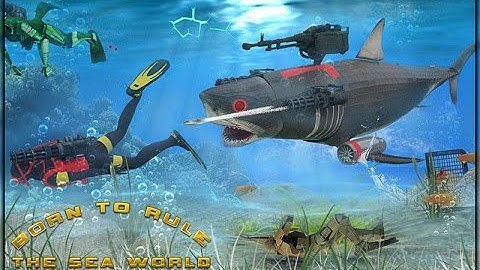 Hungry Shark Robot Transform Android Gameplay