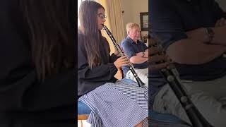 Clarinet Lesson | រៀនតន្ត្រី  #shorts