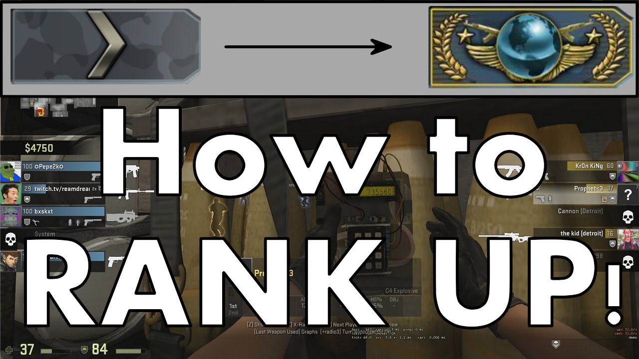 Silver to GLOBAL - How to Rank UP! CS:GO - YouTube