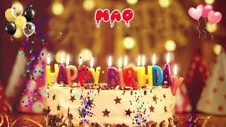 MAO Birthday Song – Happy Birthday Mao 誕生日 おめでとう