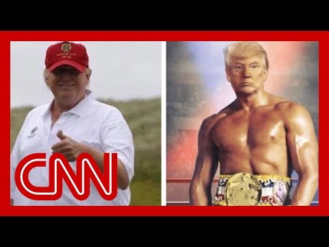 Trump's fake 'Rocky' photo just about breaks the internet