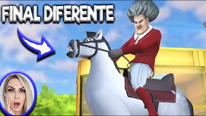 FINAL DIFERENTE para O CAVALO da PROFESSORA MALVADA SCARY TEACHER
