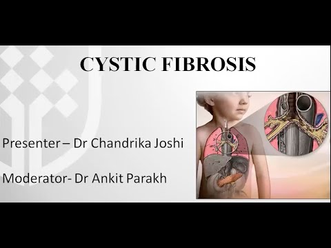Cystic Fibrosis- PG Seminar, Speaker Chandrika Joshi, Moderator Ankit Parakh, Ped Pulmonologist