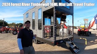 2024 Forest River Timberwolf 16ML Mini Loft Travel Trailer