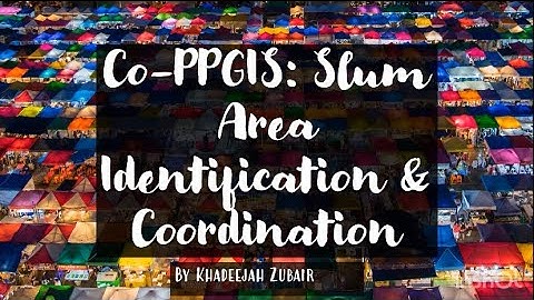 Co-PPGIS: Slum Area Identification and Coordination