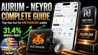 AURUM - NEYRO robot setup | Step-by-step GUIDE via METAMASK | Ep. 13 🇺🇸