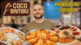 I tried the new Coco Bambu promotion.