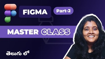 Figmatutorial - Figma Masterclass for Beginners Part -2 తెలుగు |(2024 Updated) @DesignhorizonsMeena
