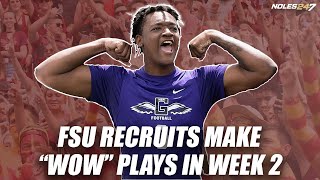 Friday Night 'Noles | FSU recruits make WOW plays in week 2