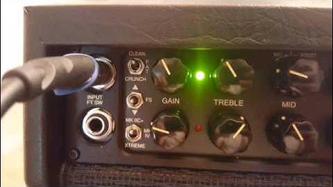 Mesa Boogie Mark V:25 Head Sound Demo