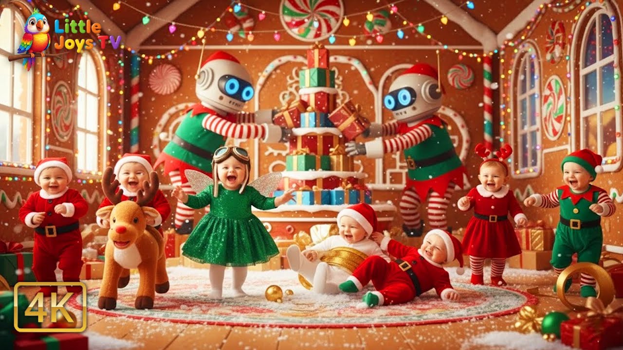 Jingle Bells Christmas Song 2026 | Baby Dance Song for Kids & Toddlers ...