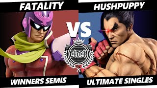 4o4 Smash Monthly 15 - FURIA| Fatality (Capt. Falcon) vs Hushpuppy (Kazuya) - Winners Semi-Final