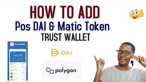 HOW TO ADD POLYGON AND DAI STABLE COIN TO YOUR TRUST WALLET - METAFORCE. #blockchain #smartcontract