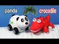 Learn english and korean with toys / crocodile, camel, dog, cat 토이 키즈 영어