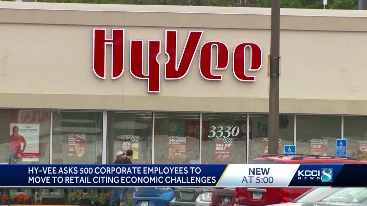 Hy-Vee asks 500 corporate employees to switch to retail - YouTube