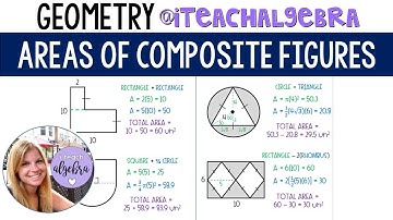 Geometry: Area of Composite Figures and Shaded Regions
