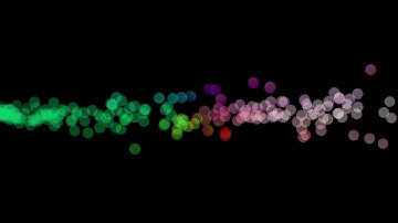 COLORFUL PARTICLE FLOW 01 4K Animation