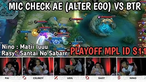 𝐌𝐈𝐂 𝐂𝐇𝐄𝐂𝐊 𝐀𝐄(𝐀𝐋𝐓𝐄𝐑 𝐄𝐆𝐎) 𝐕𝐒 𝐁𝐓𝐑!!𝐁𝐀𝐁𝐀𝐊 𝐏𝐋𝐀𝐘𝐎𝐅𝐅 ||𝐌𝐏𝐋 𝐈𝐃 𝐒𝐄𝐀𝐒𝐎𝐍 11