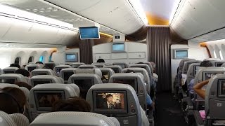 (HD) Japan Airlines B788 from HNL to NRT (Honolulu to Tokyo )--Plane Trip Video