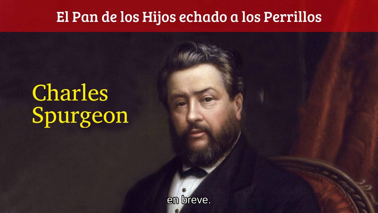 Aun los perrillos comen de las migajas que caen de la mesa de sus amos - Charles Spurgeon