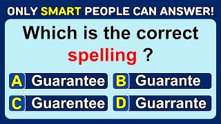 Spelling Test | Most Common Spelling Mistakes in English Vocabulary.