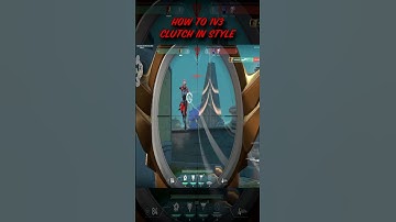 How To 1v3 Clutch In Style! #shorts