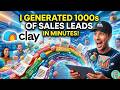How I Generated 1,000+ Sales Leads Using Clay AI