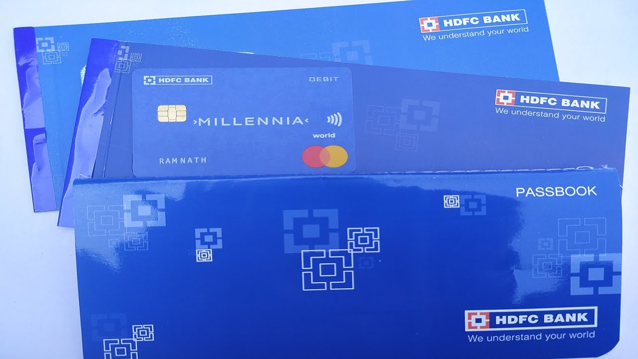 HDFC Bank Debit Card Passbook And Cheque Book Unboxing YouTube HDFC Bank Debit Card Passbook And Cheque Book Unboxing YouTube