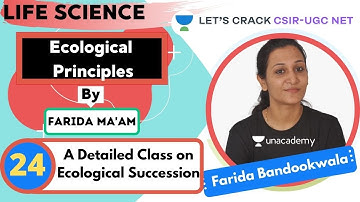 A Detailed Class on Ecological Succession | Ecological Principles | Target CSIR-UGC NET 2020 | Fari